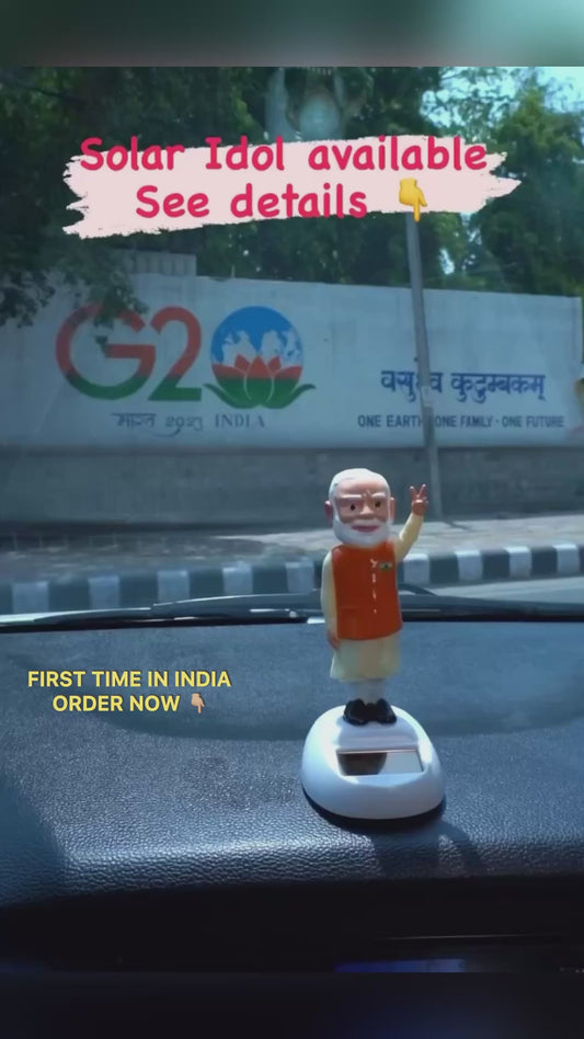 Solar Waving  Statue (Pack of 2)